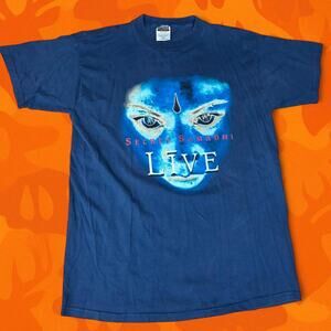 Vintage 1997 Live Secret Samadhi North American Tour T-Shirt